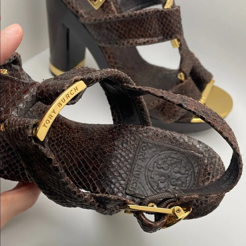 Tory Burch elegant snakeskin